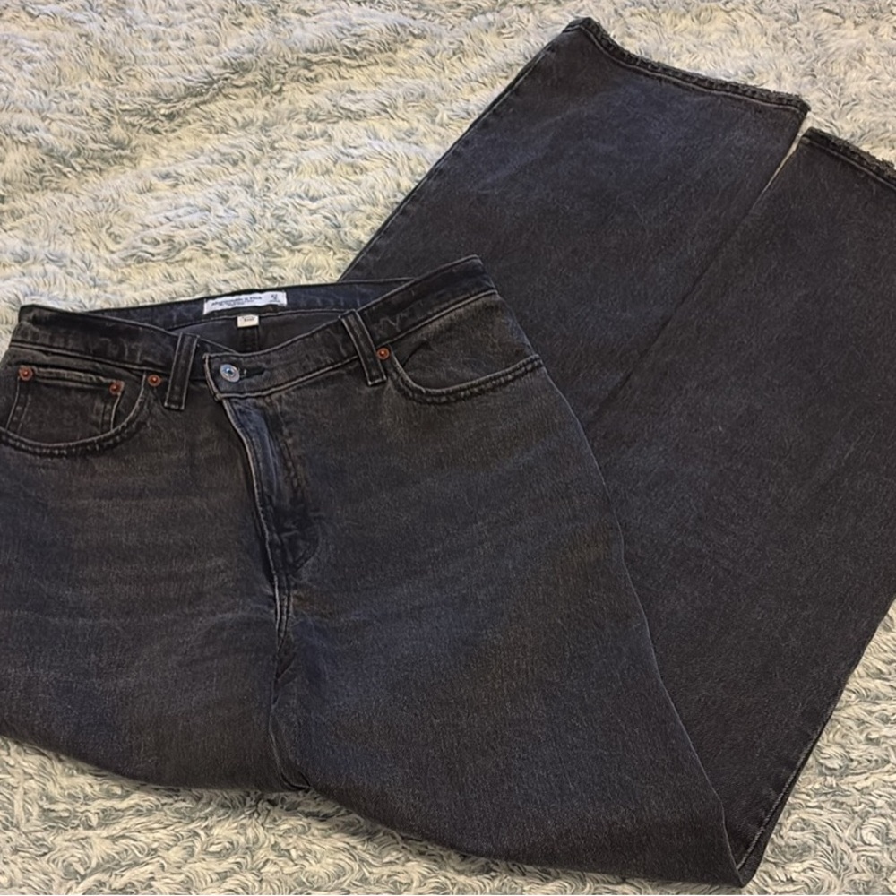 Abercrombie 90s relaxed Jean curve love